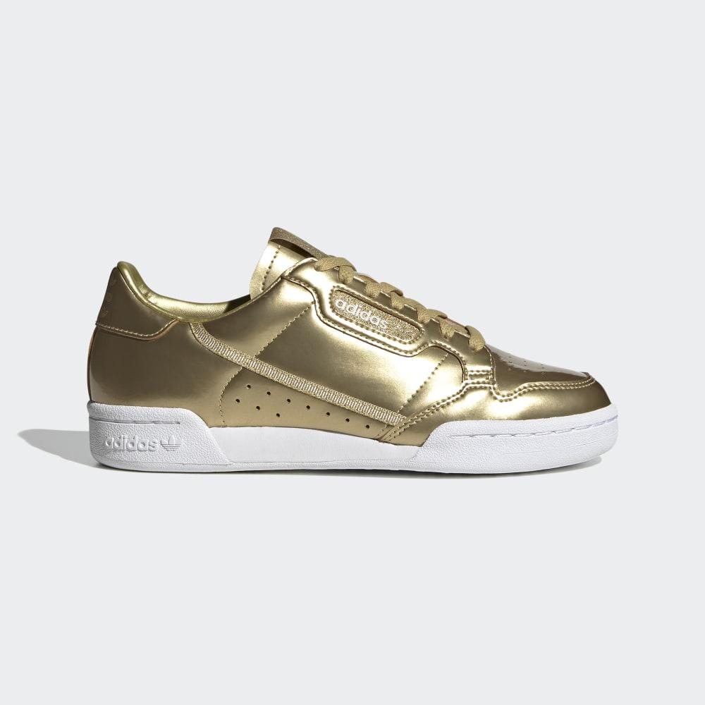 Originals Adidas Continental 80 Dama Romania - Aurii Metal/Aurii/Albi FW5475